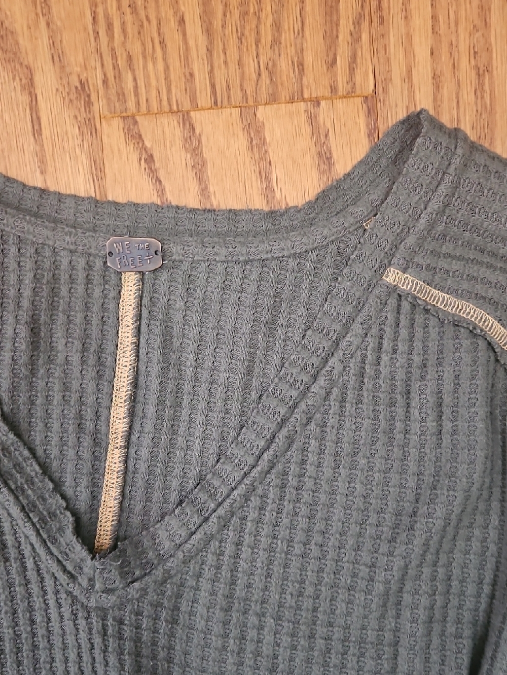 We The Free Free People Lovin Leopard Thermal Tunic - Picture 4 of 7